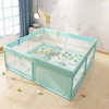 Safe And Non-Slip Baby Fence Full Mesh Design Indoor & Outdoor Kids Activity Center Baby Playpens Dark Green