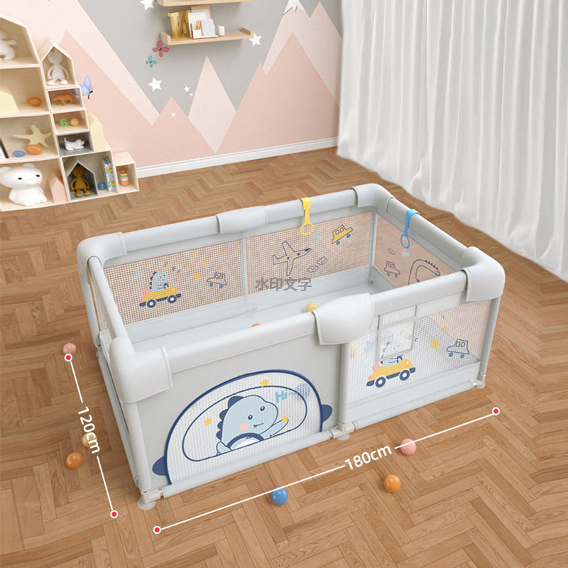 Large Size Baby Playpen Playard Breathable Mesh Fence