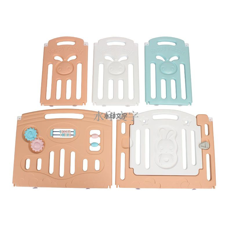 Baby Playground Foldable Children's Plastic Play Fence Playpen Easy To Carry 