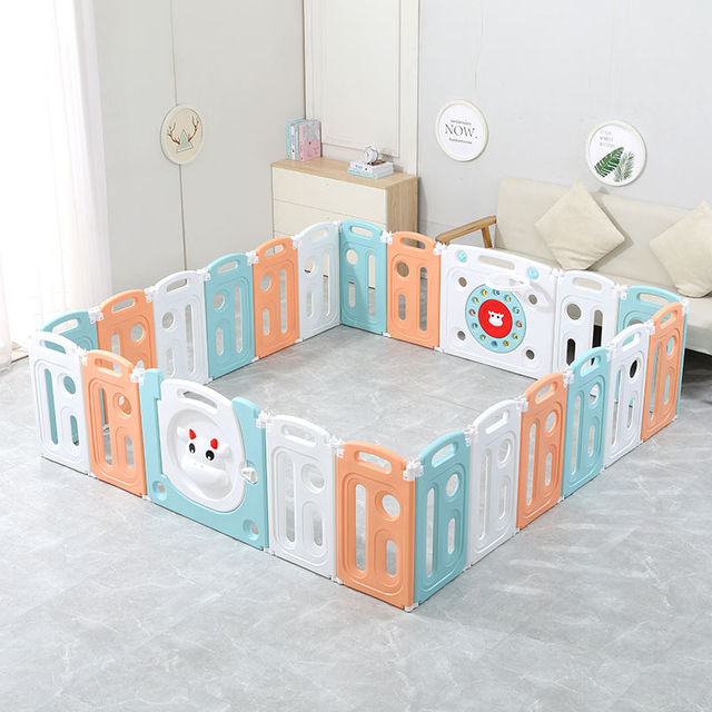 Baby Playpen Playground Foldable Children's Plastic Fence Playpen