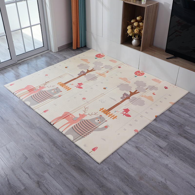 Cute Soft Foam Baby Play Mat for Children Foldable Crawling Mat in Playground Floor