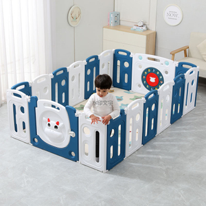 Soft Mesh Non-Toxic Oxford cloth Baby Playpen Toddler Colorful Play Fence