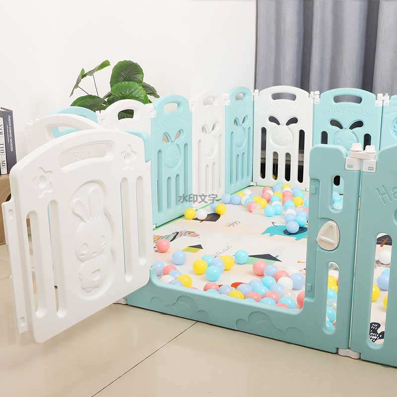Soft Mesh Non-Toxic Oxford cloth Baby Playpen Toddler Colorful Play Fence