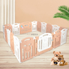 HDPE Foldable Safety Plastic Baby Fence Playpen With Gate Indoor