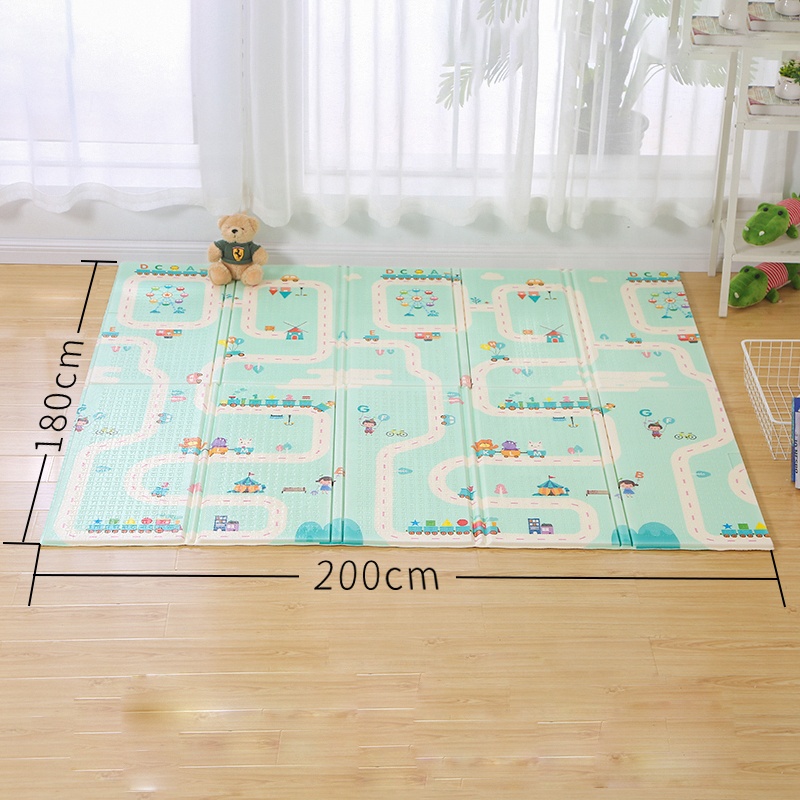 Cute Soft Foam Baby Play Mat for Children Foldable Crawling Mat in Playground Floor