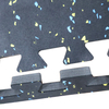 Rubber EVA Foam Interlocking Black Gym Puzzle Mats