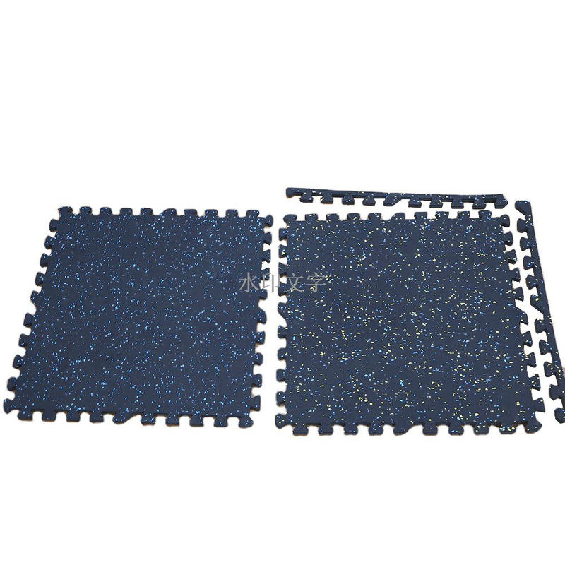 Rubber EVA Foam Interlocking Black Gym Puzzle Mats