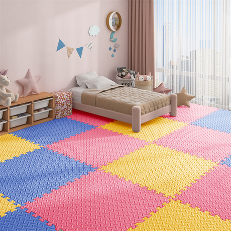 Soft EVA Foam Interlocking Puzzle Play Mats - MEMIZO