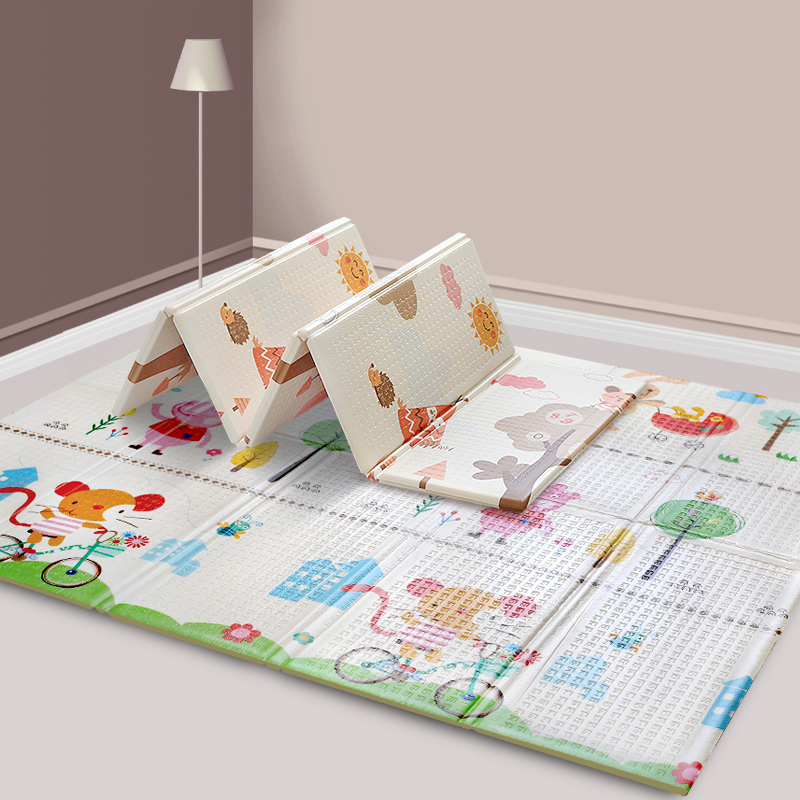 Washable Baby Play Mat Portable Non-Slip Extra Large Crawling Mat