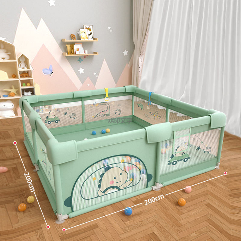 Large Size Baby Playpen Playard Breathable Mesh Fence