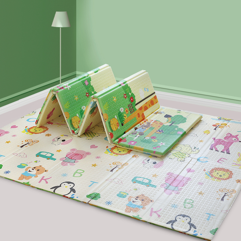Washable Baby Play Mat Portable Non-Slip Extra Large Crawling Mat