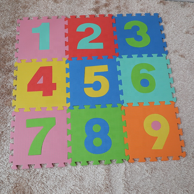 Kids Infant Eva Foam Alphabet Interlocking Mat Education Exercise Crawling Play Mat For Baby