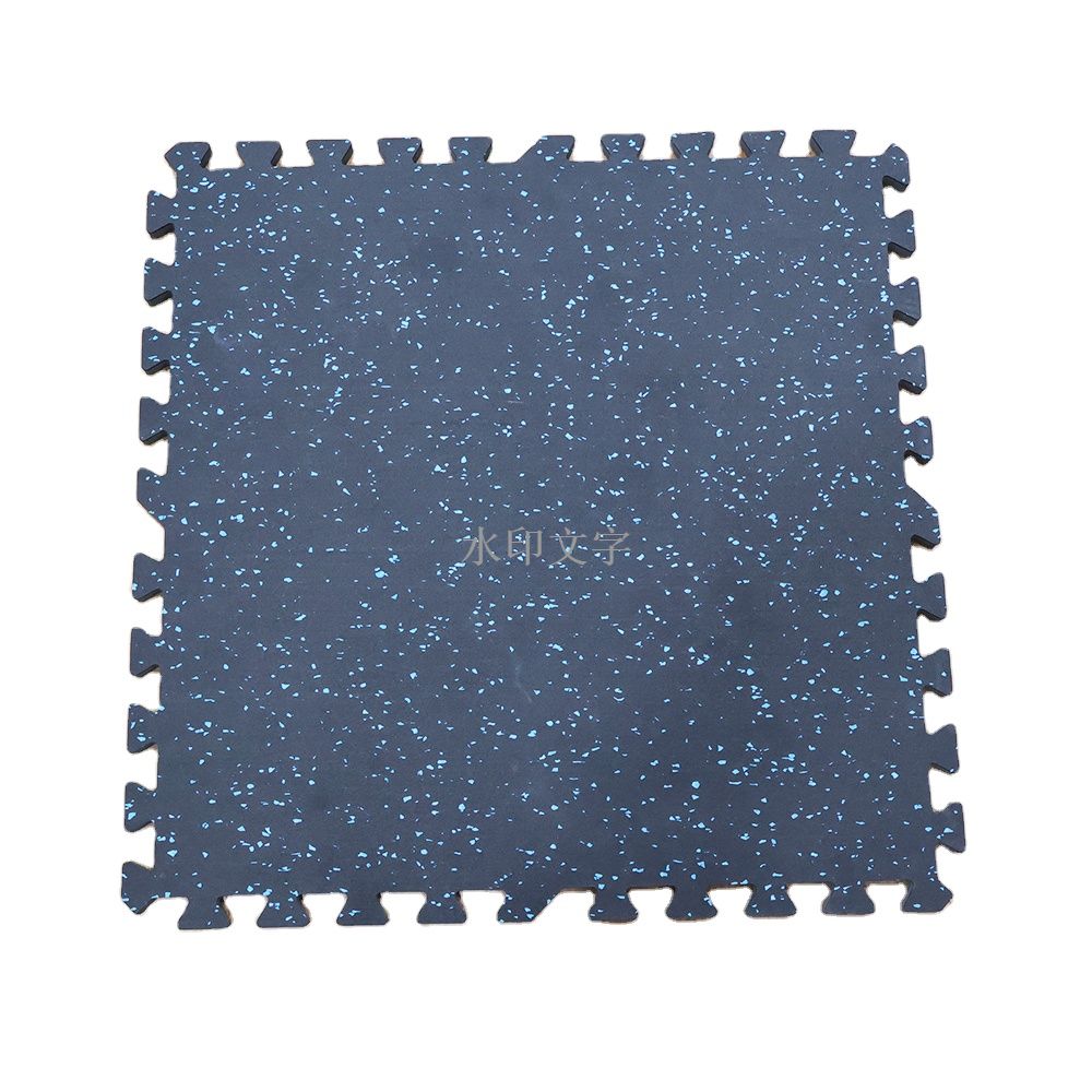Rubber EVA Foam Interlocking Black Gym Puzzle Mats