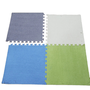 Thickened Plush Interlocking Floor Baby Crawling Fluffy Puzzle Mat