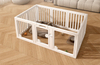 Indoor Panoramic Transparent Acrylic Splicing Pet Dog Cat Fence