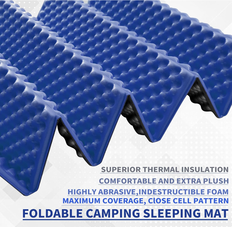 Moisture-Proof Outdoor Camping Mattress Portable IXPE Foam Folding Mat