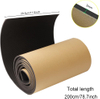 High Density Self-Adhesive Sound Insulation Acoustic Anti Collision Insulation EVA Foam
