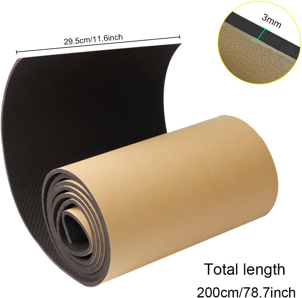High Density Self-Adhesive Sound Insulation Acoustic Anti Collision Insulation EVA Foam