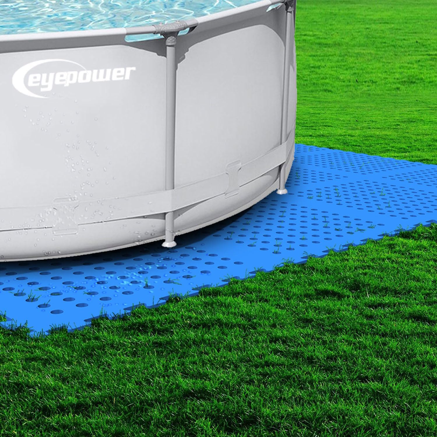 Covering Protect Bottom of Swimming Pool Poolside Shower Non-slip EVA Puzzle Mat 