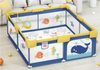 MEMIZO Printed Fabric Fence Cute Styles Ocean World Baby Playpen