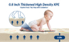 XPE Folding Rolling Play Mat Cartoon Printed Carpet Crawling Game Play Mat