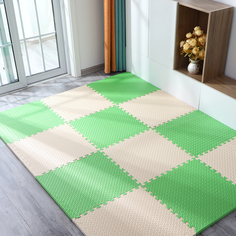 EVA Foam Kids Play Mats with Soft Interlocking Floor Tiles 