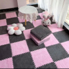 Carpet Squares Puzzle Interlocking Carpet Tiles Plush Foam Floor Mat