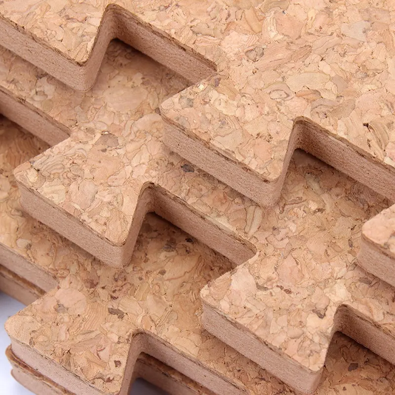 Home Decoration Soft Footcloth Cork Foam Puzzle Mat 