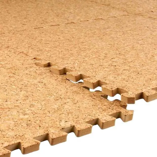 Home Decoration Soft Footcloth Cork Foam Puzzle Mat 