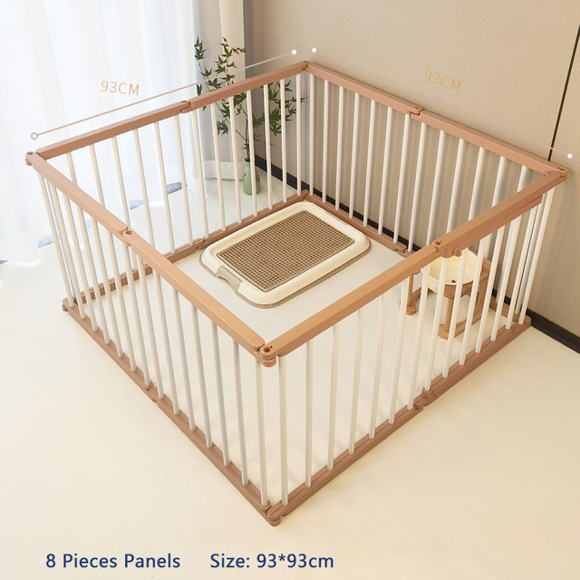 Anti-Escape Pet Enclosure Indoor Safety Fence for Dogs and Cats