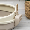 Manufacturer Direct Sales Semi Enclosed Cat Toilet Cat Litter Box