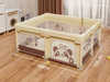 Memizo Portable Foldable Fence Eco-Friendly Prints Panda Baby Playpen 