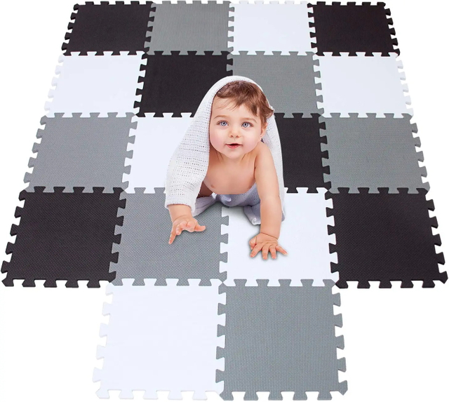 High Quality EVA Foam Interlocking Printed Animal Puzzle Exercise Flooring Mat