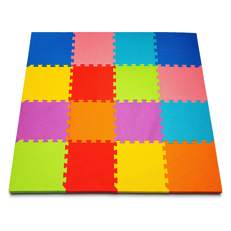 Eco Friendly Custom EVA Foam Interlocking Puzzle Flooring Mat EVA Puzzle Exercise Inter Locking Tiles Mat