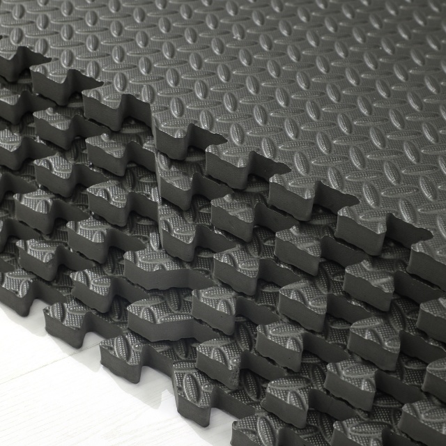 Multiple Uses Gym Mat EVA Foam Floor Puzzle Mat for Equipment With Borders