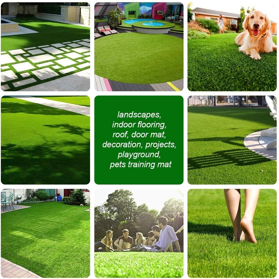 Artificial grass in various applications
