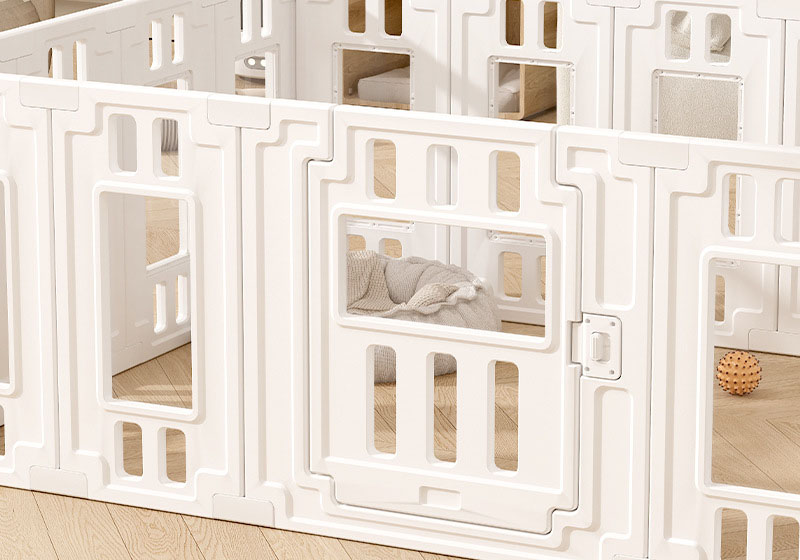 Spliceable Fence Visible Pet Cage Indoor Pet Cat Dog Fence