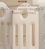 Memizo High Quality Colorful Fence HDPE Plastic Foldable Elephant Baby Playpen
