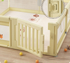 MEMIZO Cute Animals Foldable Playpen Openable Design Baby Safe Playpen