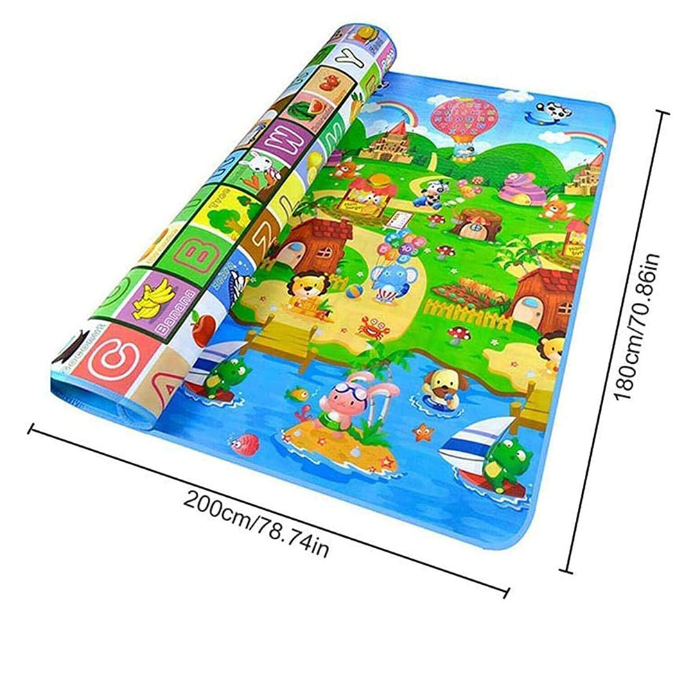 Custom Logo Cartoon Printed Lightweight Outdoor Picnic Waterproof Sand Mat