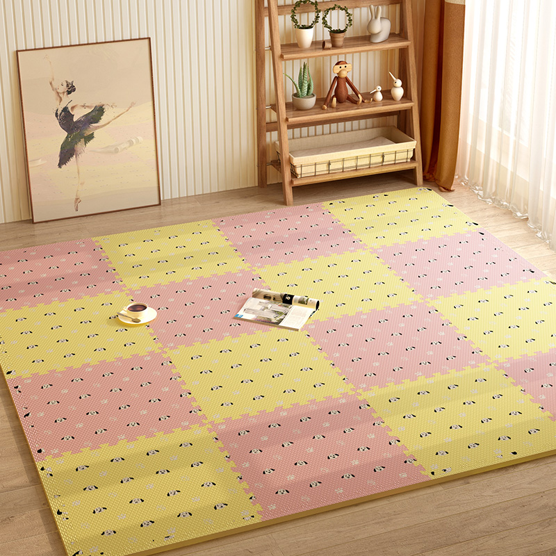 Custom Logo Thickness Kids Puzzle Mat EVA Foam Splice Floor Puzzle Mat 