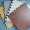 Amazon Hot Sale Wood Grain Design EVA Foam Puzzle Play Mats Crawling Floor Puzzle Mat