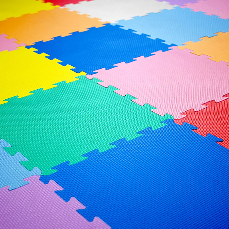 Eco Friendly Custom EVA Foam Interlocking Puzzle Flooring Mat EVA Puzzle Exercise Inter Locking Tiles Mat
