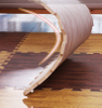 Wood Grain Puzzle Mat 1/2-in EVA Foam Interlocking Floor Tiles for Secure Indoor Room Workout Flooring Puzzle Playmat