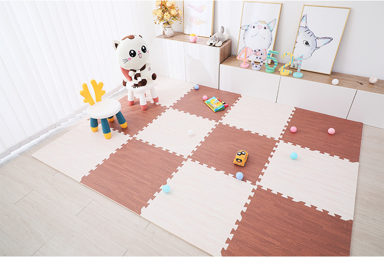 Soft Non-Toxic Baby Play Mat EVA Foam Interlocking Tiles Colorful Jigsaw Puzzle Play Mat