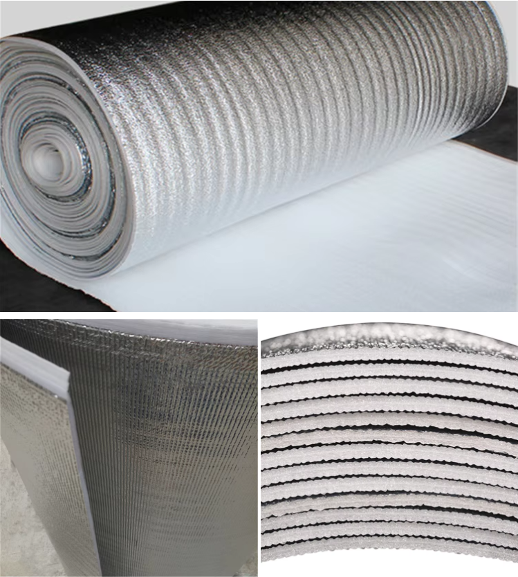 Composite Foam Heat Insulation Pearl Cotton Aluminum Coated Film 