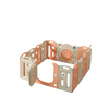 Memizo High Quality Colorful Fence HDPE Plastic Foldable Elephant Baby Playpen