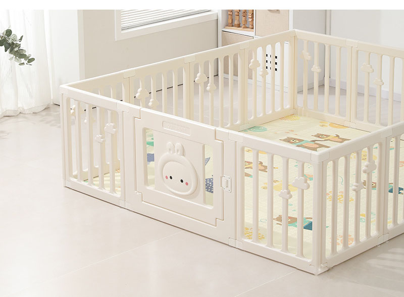Memizo Plastic Baby Trend Adult Care Fence Rabbit Baby Playpen