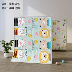 OEM Factory Wholesale Latest Design Printed Roll up Picnic Blanket Camping Mat Waterproof Soft Crawling MAT