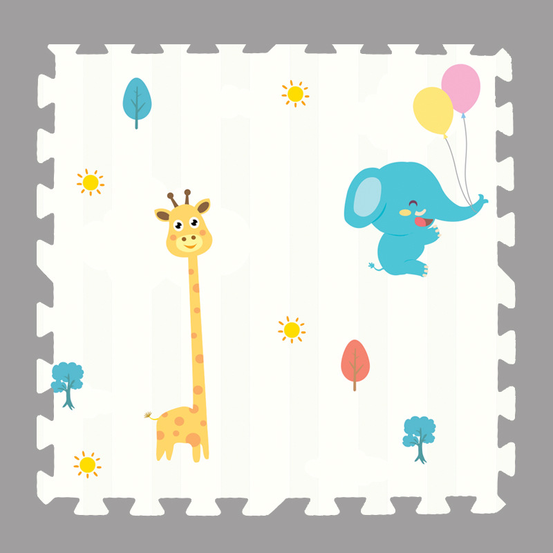 Soft Non-Toxic Extra Thick Interlocking Foam Exercise Flooring Mat for Babies and Toddlers